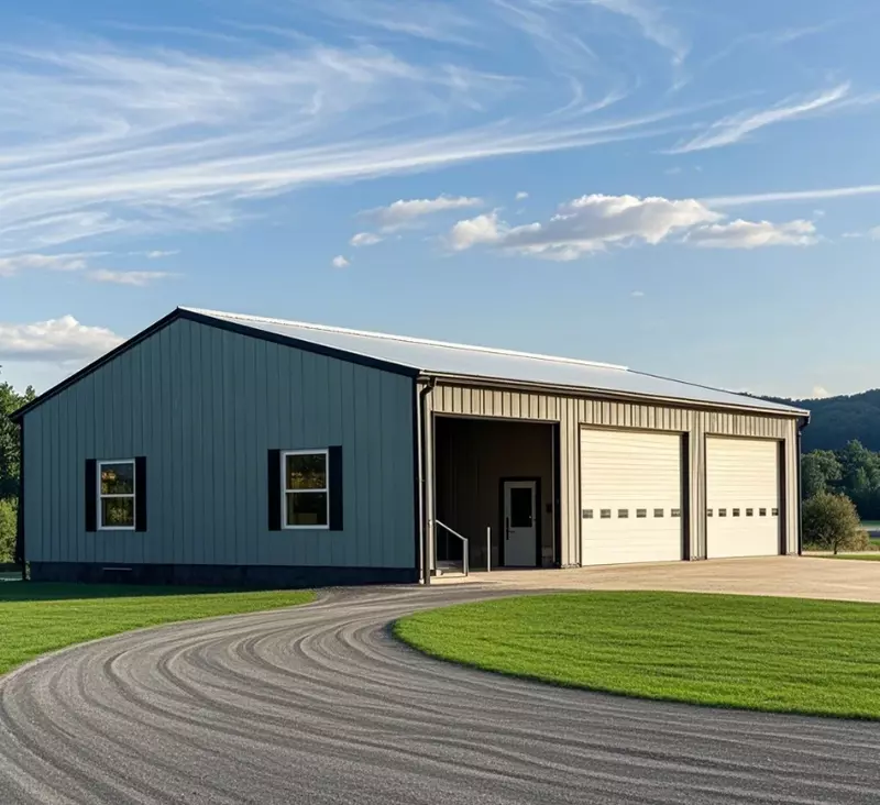 Insulated Shop Building