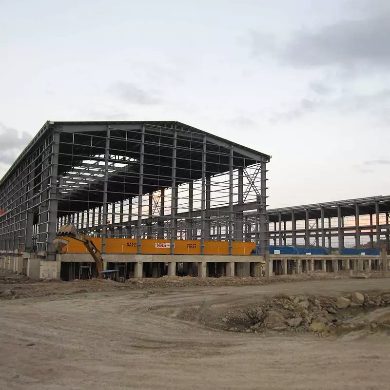 Steel Warehouse Construction