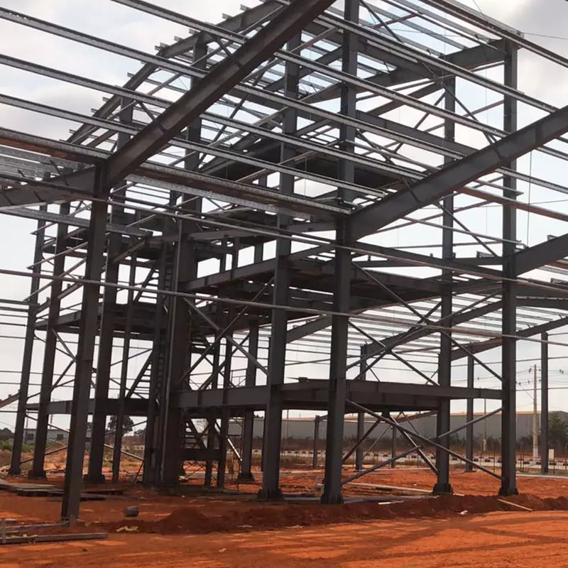 Steel Frame Warehouse Construction