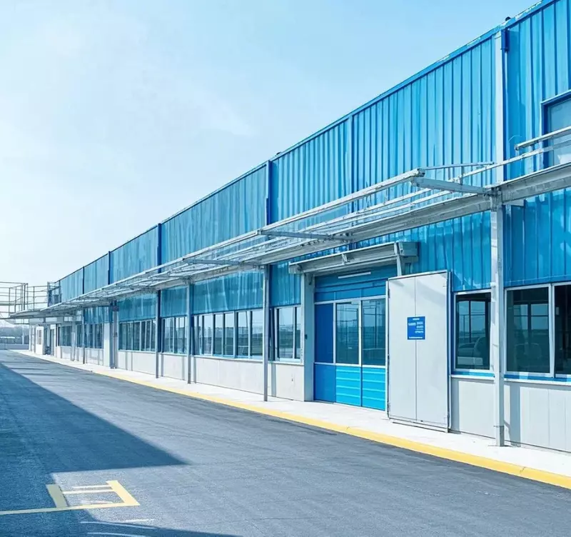 Metal Building with Living Quarters
