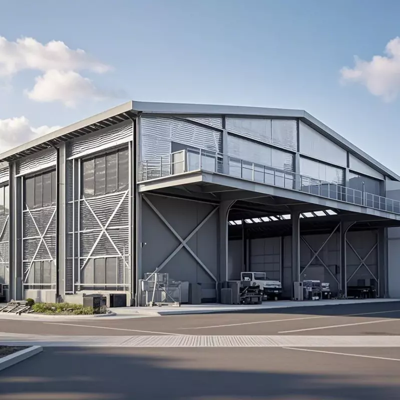 Prefabricated Warehouse Buildings in Steel