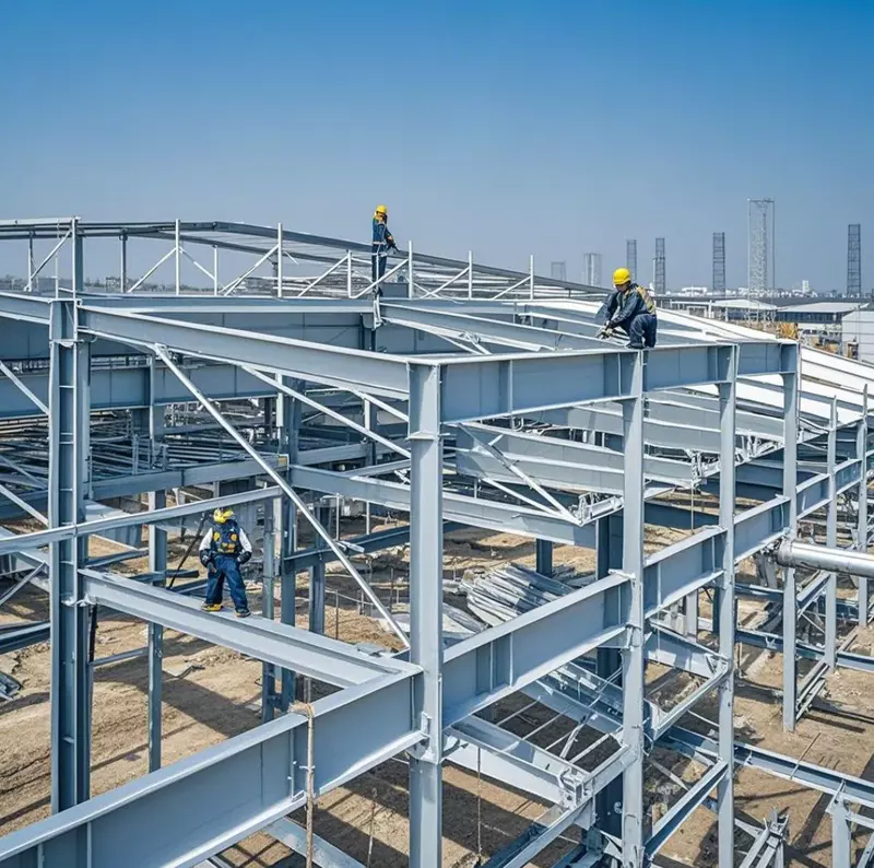Steel Frame Warehouse