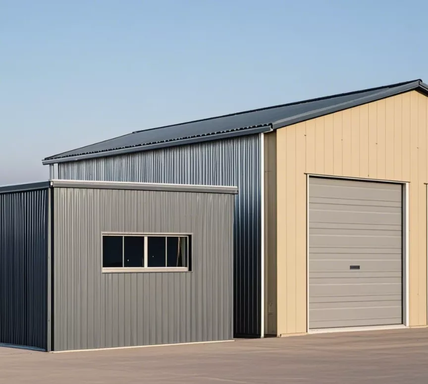 20×30 Metal Building with Concrete Slab