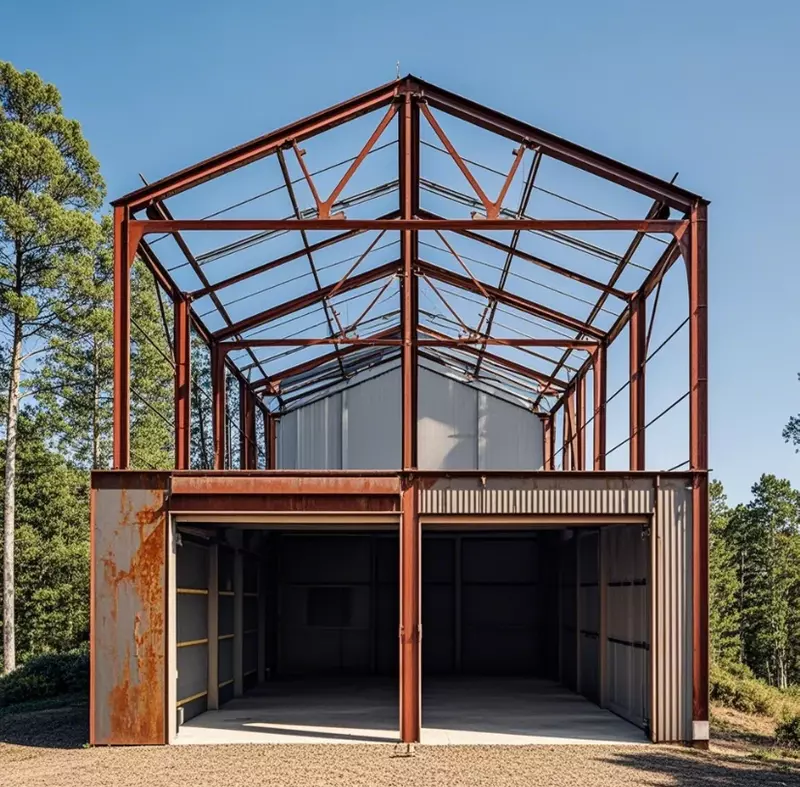 Double Metal Carport