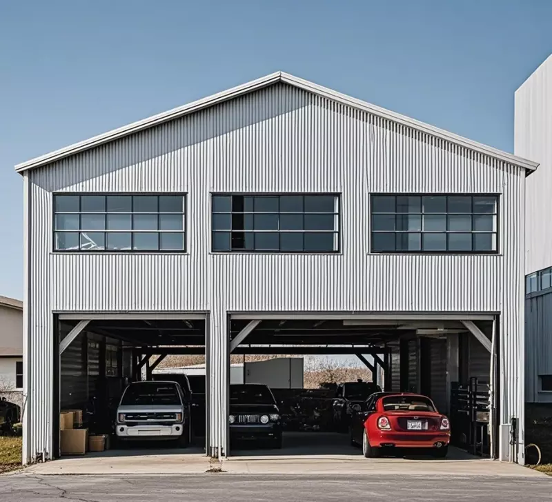 Large Metal Garage