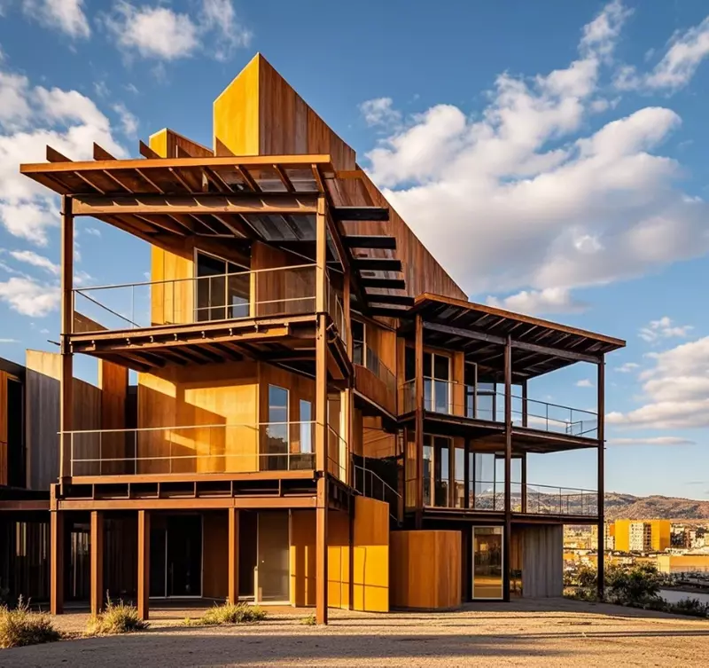 Prefabricated Hosue/Low Price Temporary Batiment