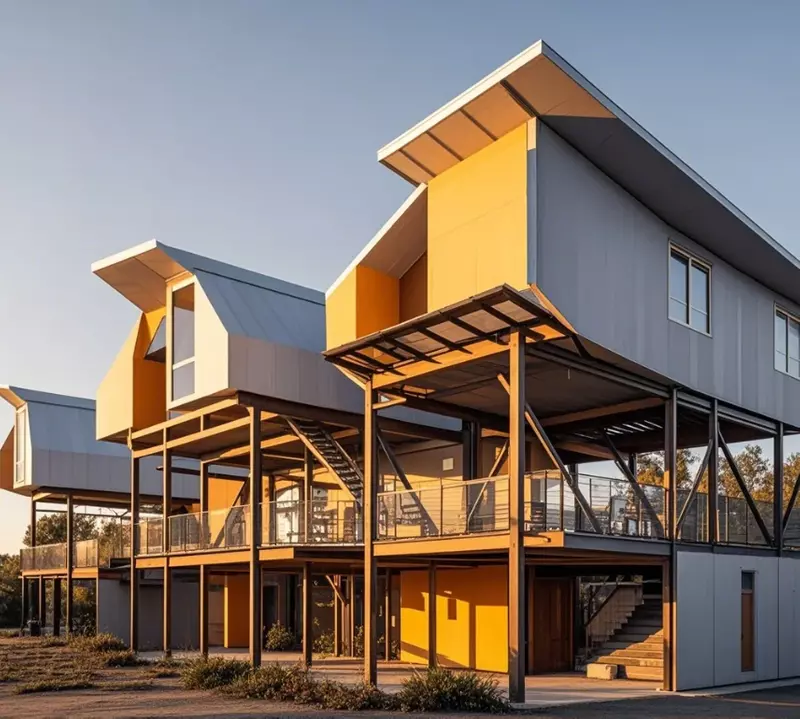 Steel Beam House