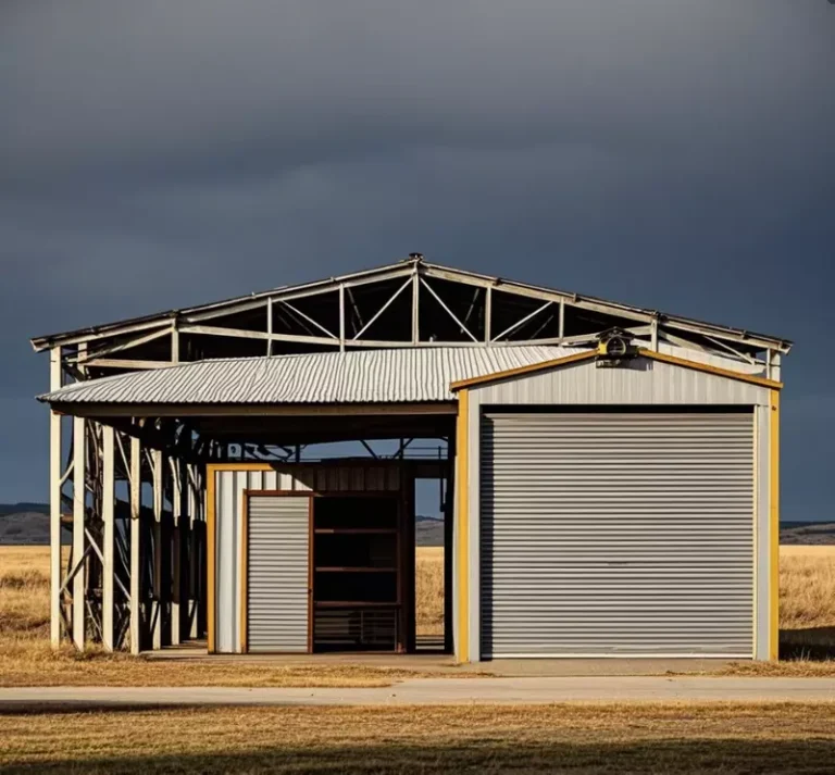 Steel Frame Shed