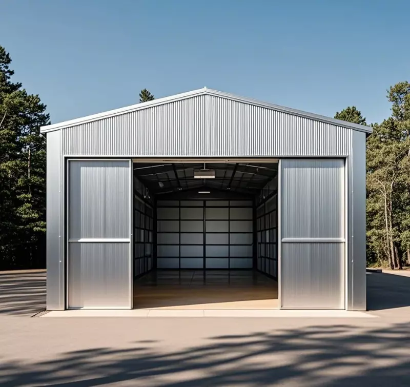 Steel Garage Building